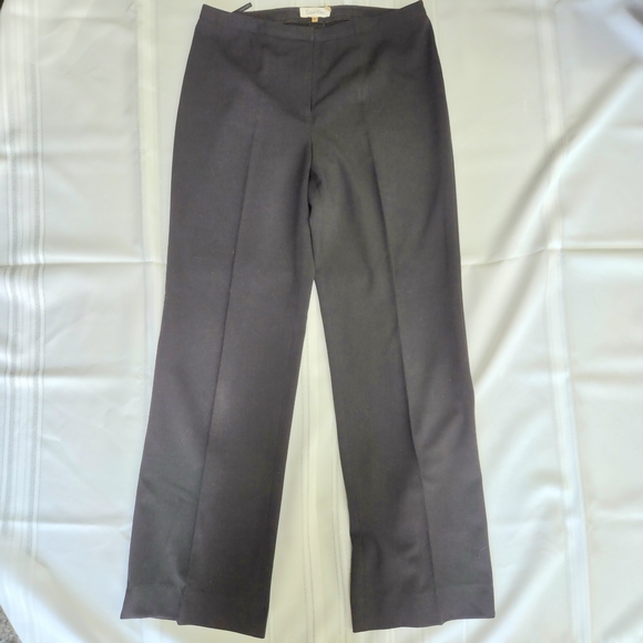Calvin Klein Pants - Calvin Klein Chocolate Brown Wide-Leg Dress Pants Size 6